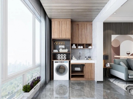 福州有家裝飾：洗衣機放陽臺還是衛生間？